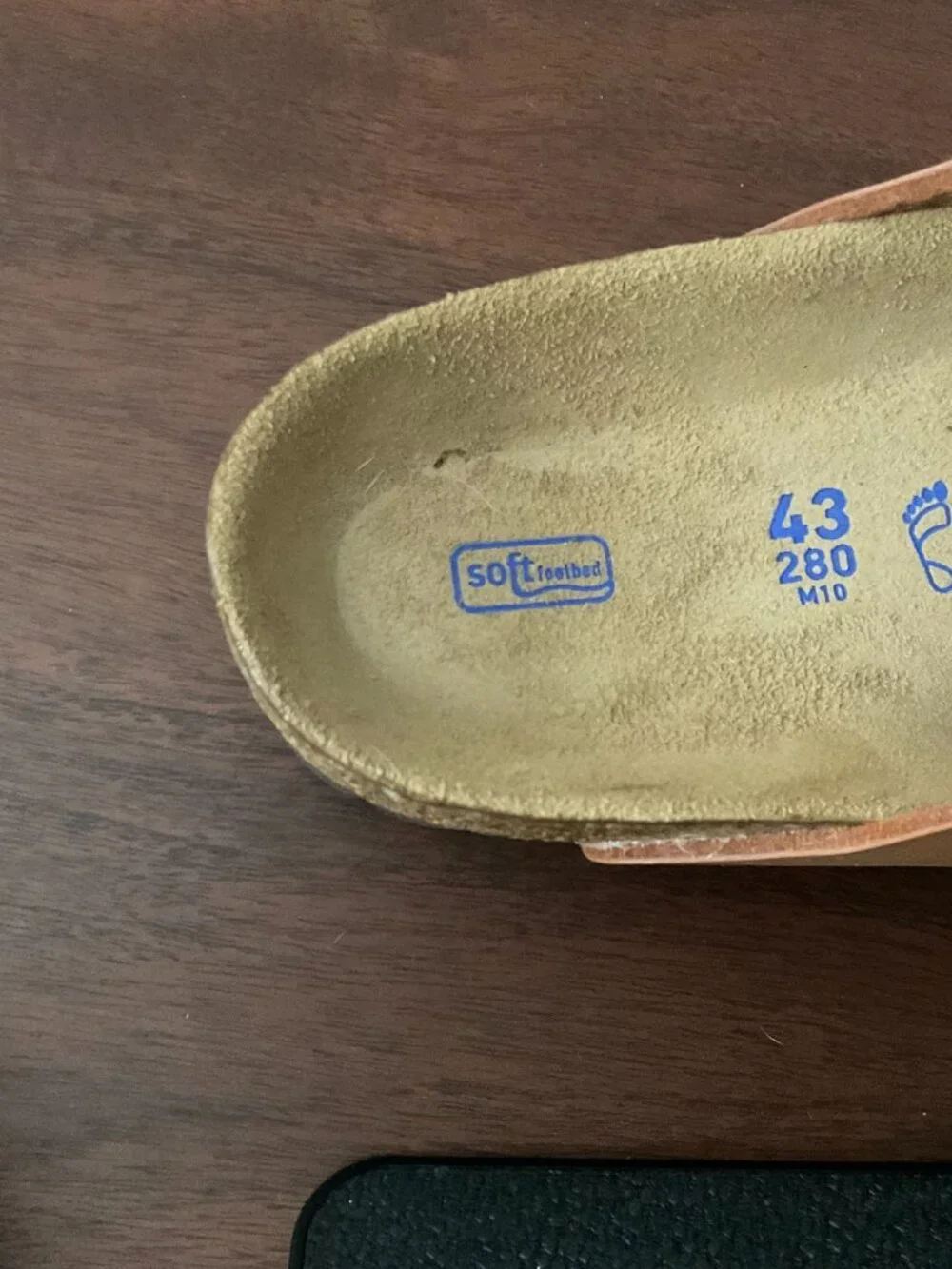 Birkenstock Pecan Sandals Men Size 43 (US 10-10.5) NWT